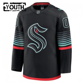 Lasten NHL Seattle Kraken Pelipaita Custom 2025-26 Fanatics Premium Alternate Musta